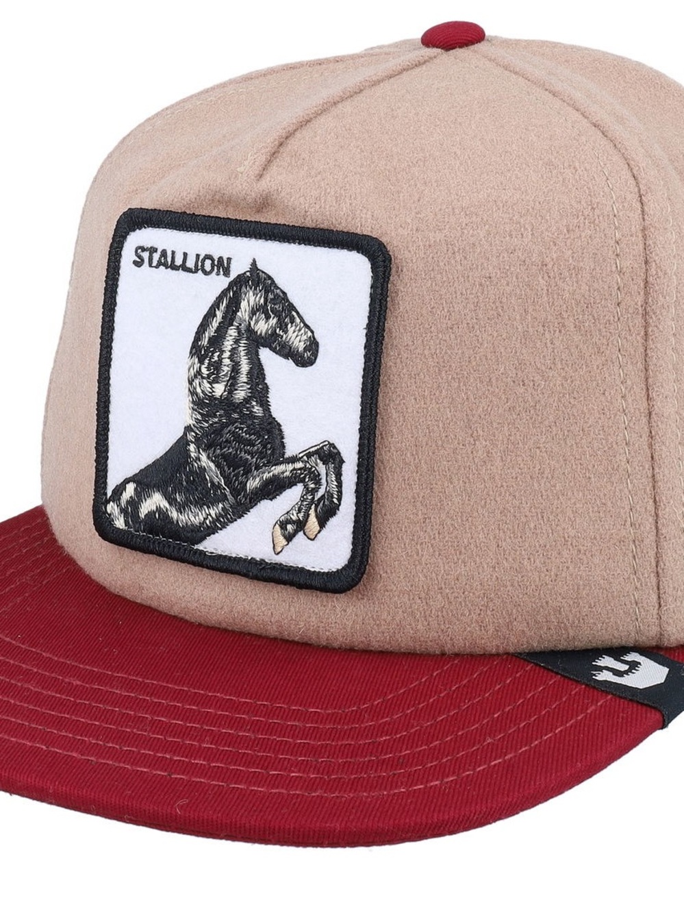🔥RARE! Goorin Bros. Animal Farm “Free Rider” Stallion Flat Brin Snapback Cap
